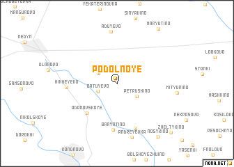 map of Podol\