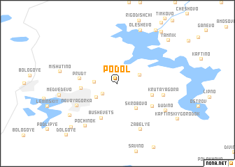 map of Podol