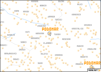 map of Podomar