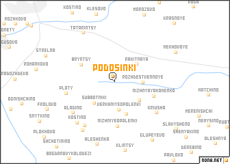 map of Podosinki