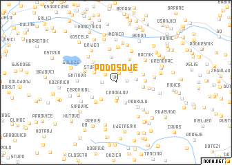 map of Podosoje