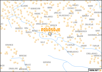 map of Podosoje