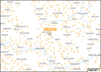 map of Podrid