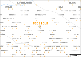 map of Podstoła