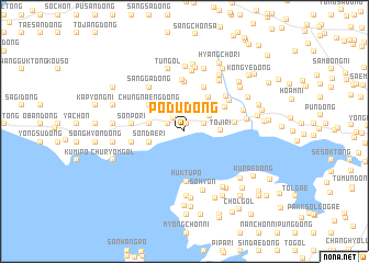 map of P\