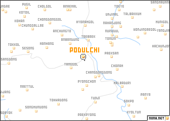 map of Pŏdŭlch\