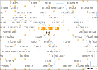 map of Podu Muncii
