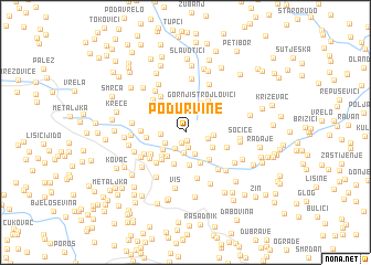 map of Podurvine