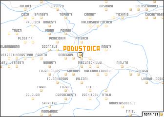 map of Podu Stoica