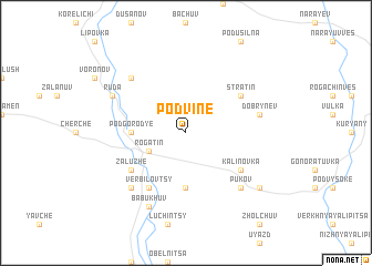 map of Podvine