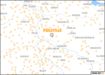 map of Podvinje