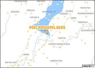 map of Poechos de Pelados