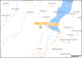 map of Poechos