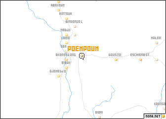 map of Poempoum