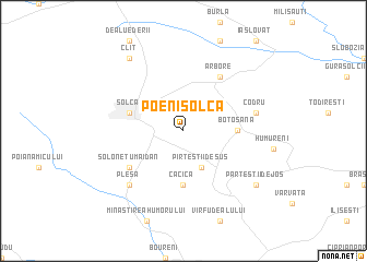 map of Poeni-Solca