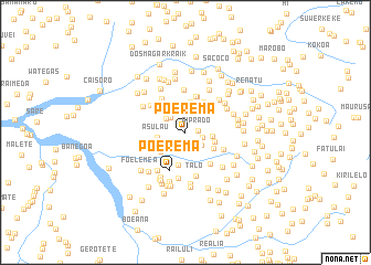 map of Poerema