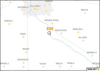 map of Poe