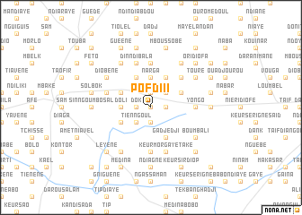 map of Pofdi II