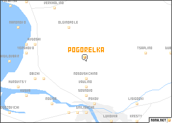 map of Pogorelka