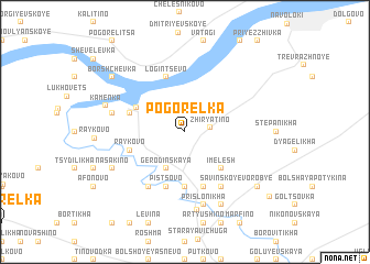 map of Pogorelka