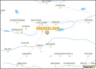 map of Pogorelovo