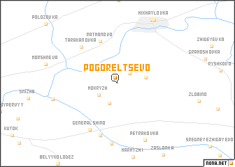 map of Pogorel\