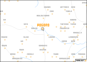 map of Pogoro