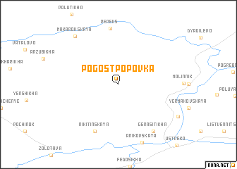 map of Pogost Popovka