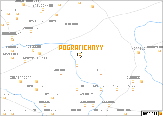 map of Pogranichnyy