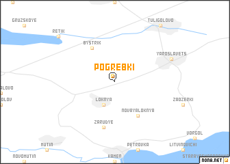 map of Pogrebki