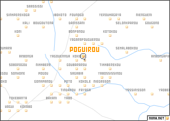map of Poguirou
