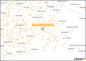 map of Pogwang-dong