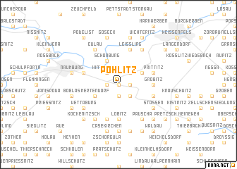 map of Pohlitz