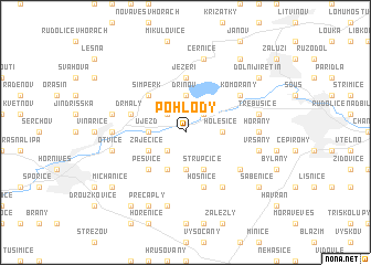 map of Pohlody