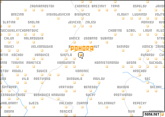 map of Pohora