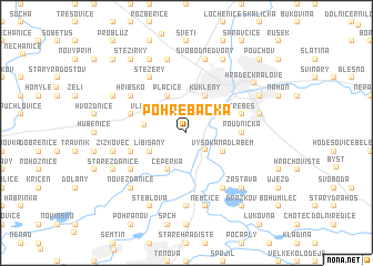 map of Pohřebačka