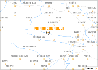 map of Poiana Codrului