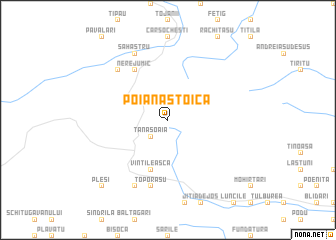 map of Poiana Stoica