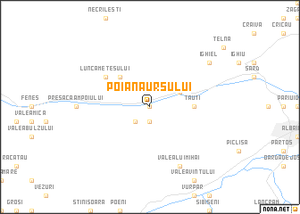 map of Poiana Ursului