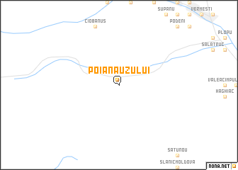 map of Poiana Uzului