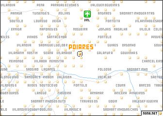 map of Poiares