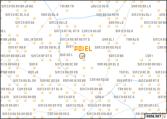 map of Poiel
