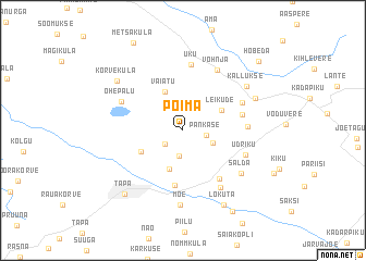 map of Põima