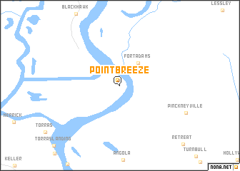 map of Point Breeze