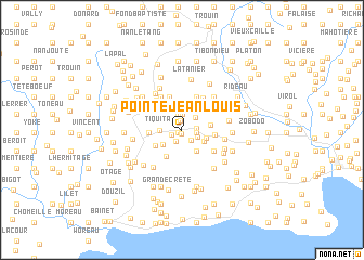 map of Pointe Jean Louis