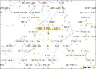 map of Pointvillers