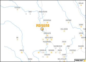 map of Poisera