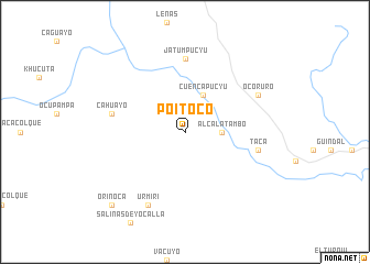 map of Poitoco