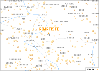 map of Pojatište