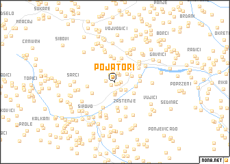 map of Pojatori